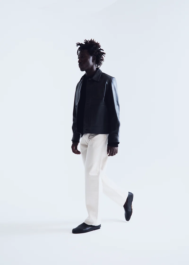 Veste Dillon Cuir Noir