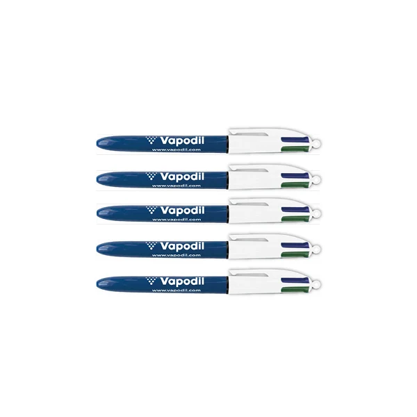 Stylo 4 couleurs (x5)