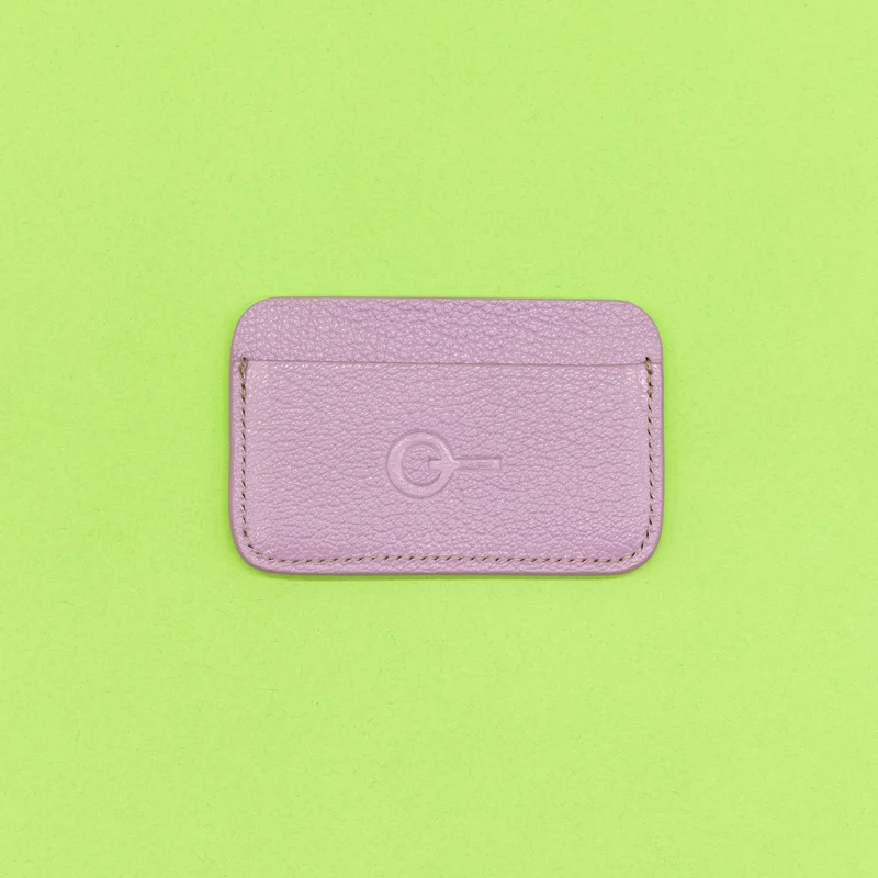 MILAN Lilac Leather Wallet