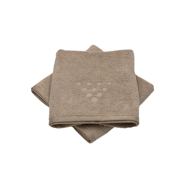 Lot de 2 serviettes de bain en fibres bambou