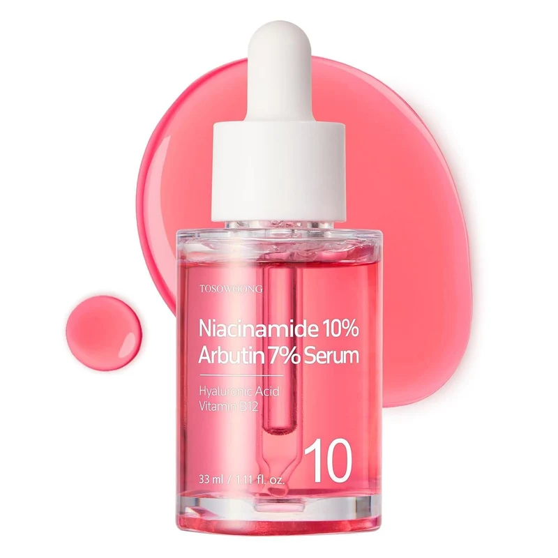 TOSOWOONG Niacinamide 10 Percent Arbutin 7 Percent Serum 33ml – Brightening & Even Tone