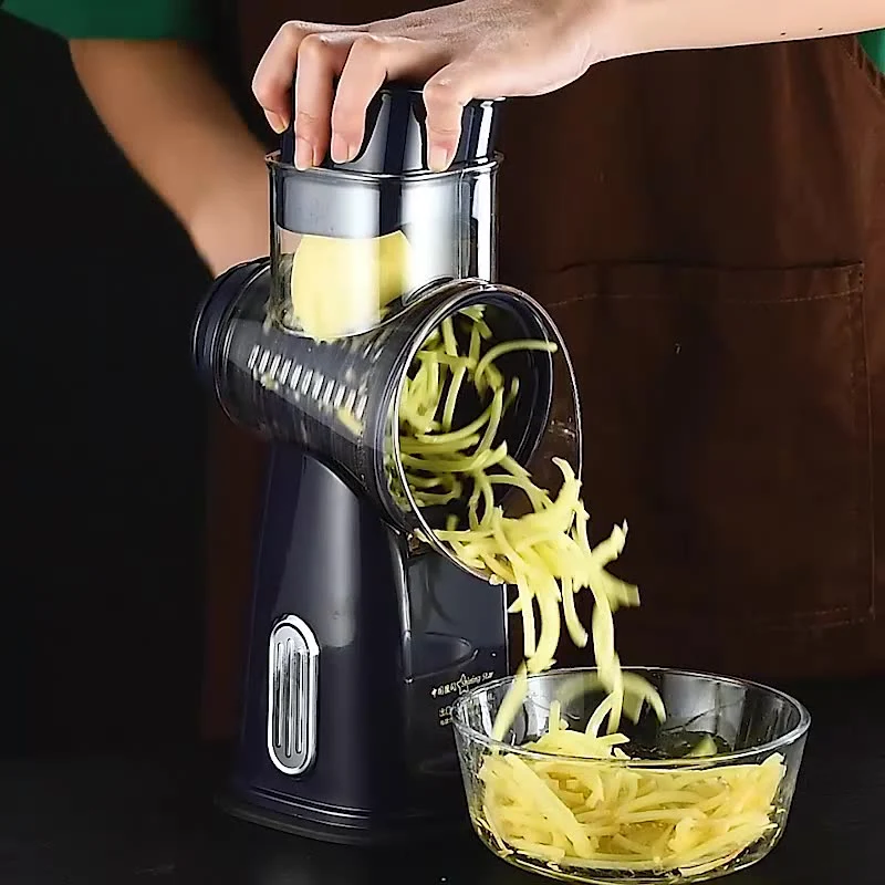 Multi-Function Vegetable Chopper & Hand Roller Grater