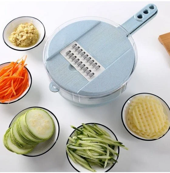 8-in-1 Mandoline Slicer & Grater