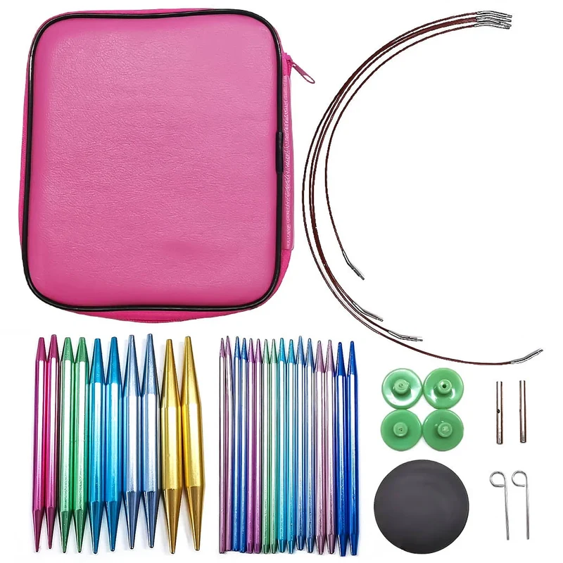 Kit d'Aiguilles Interchangeables Circulaires