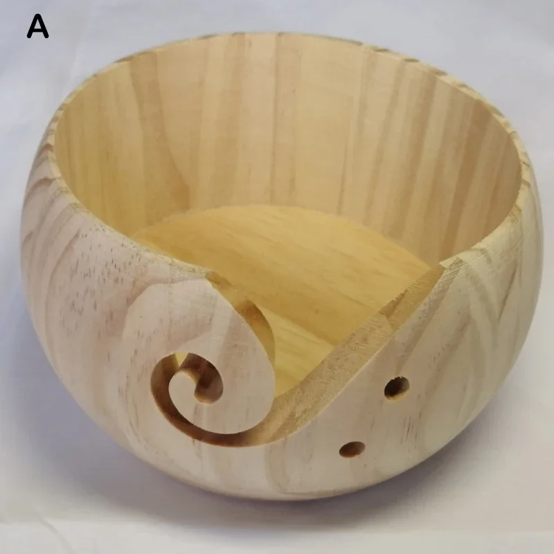 Bol en Bois pour Bobines de Fil
