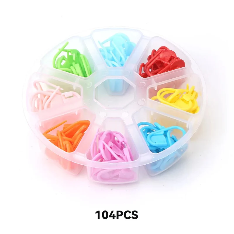 Pack de Marqueurs de Maille en Plastique