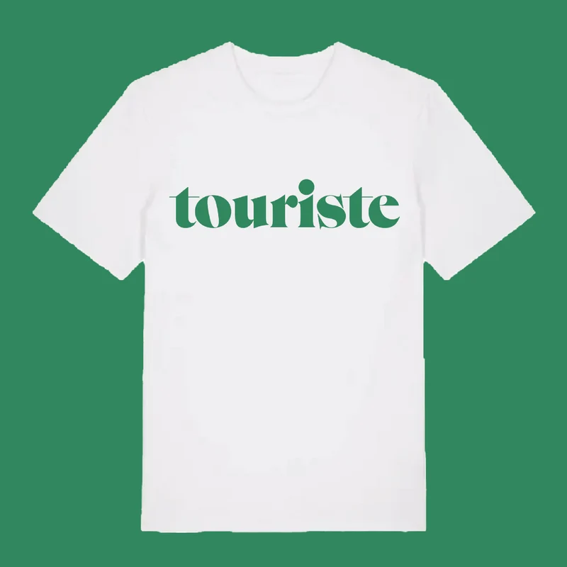 Tee-Shirt Touriste Vert