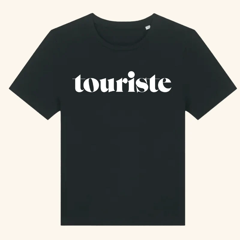 Tee-Shirt Touriste Noir