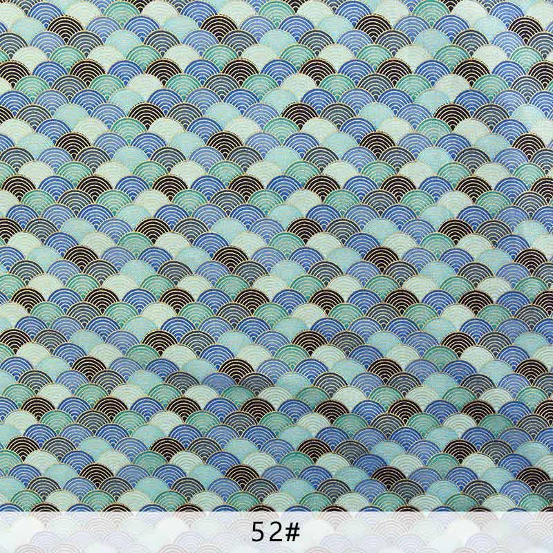 Tissus Coton Motifs Japonais
