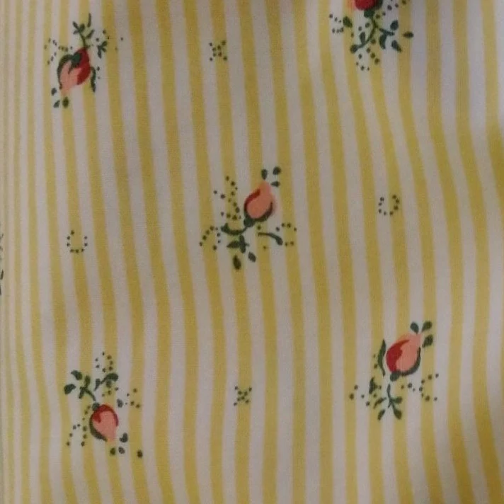Tissu au mètre "Manon" jaune