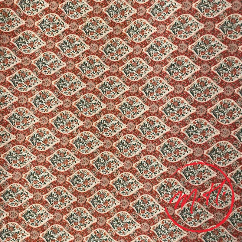 Tissu au mètre "Indienne Pondichéri"