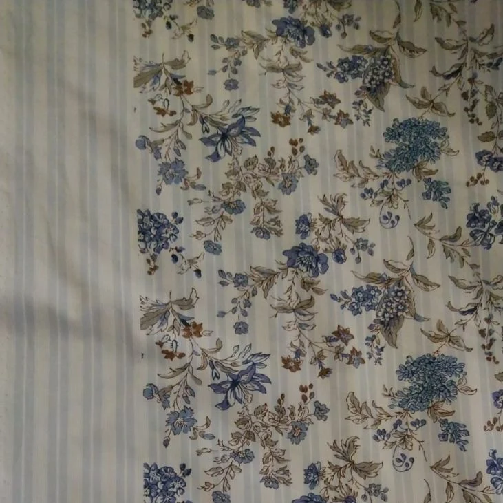 Tissu au mètre "Bagatelle" bleu