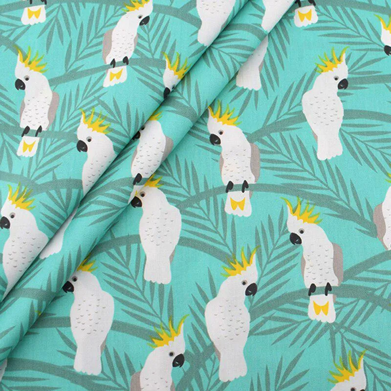 Tissus Coton motifs Jungle