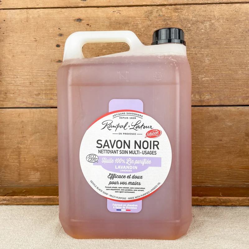 Savon noir en bidon 5L