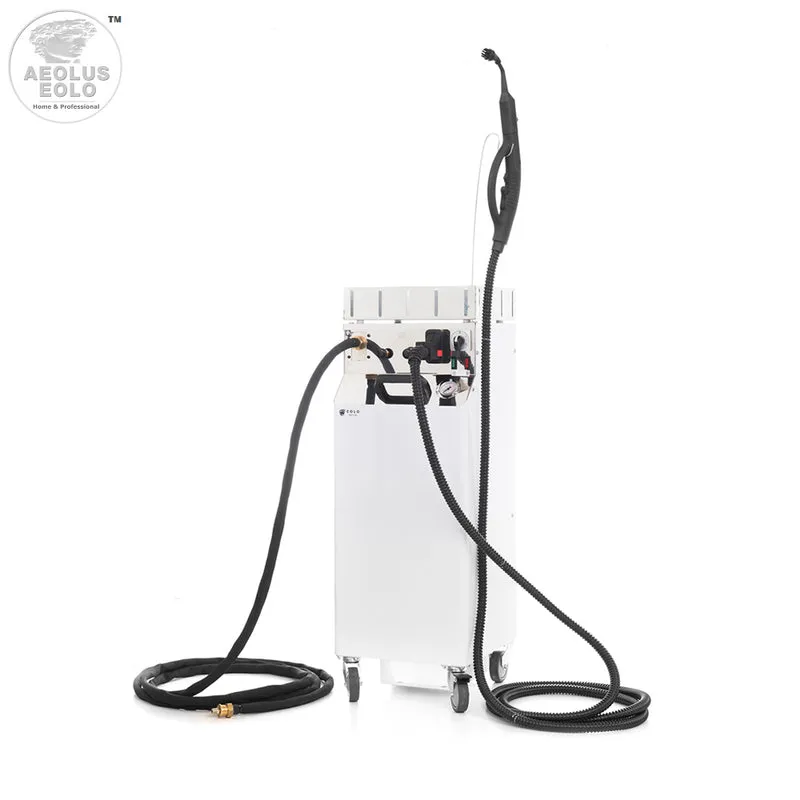 EOLO Sistema di Pulizia AV05 M DUAL RA Professionale 2 Uscite Vapore Macchinario Pulitrice Sanificazione Disinfettazione Ambienti Studi Medici Laboratori Pulitrice Potente Kit Accessori Interni Esterni Auto Made in Italy Garanzia 5 Anni Efficienza A++