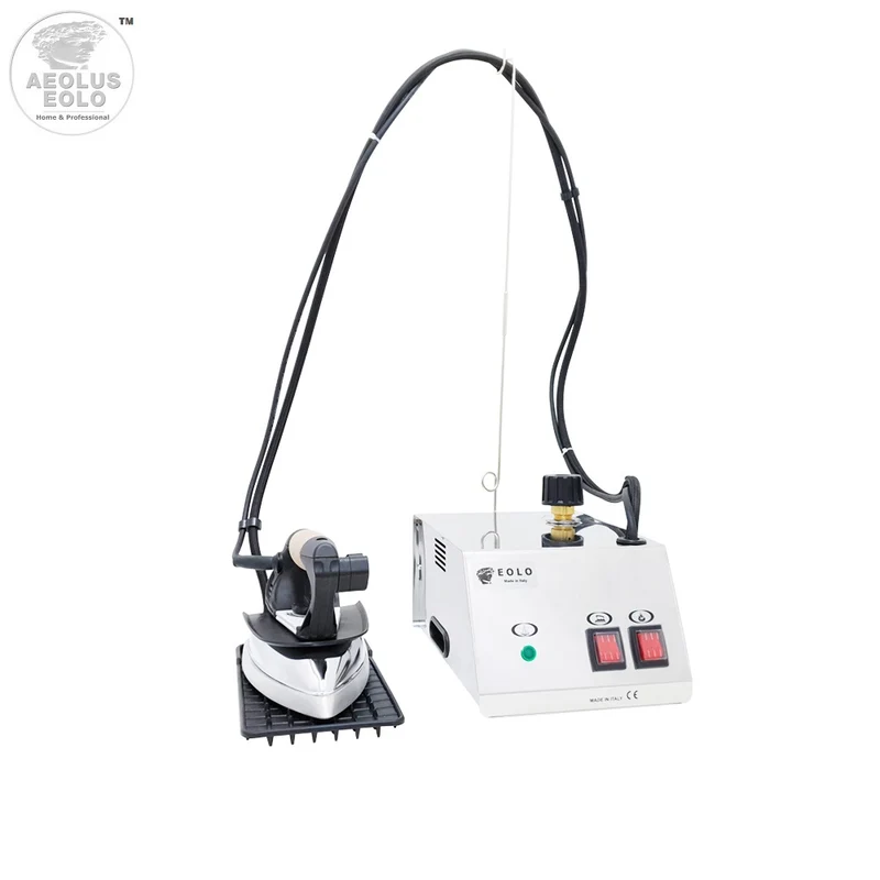 EOLO Sistema Stirante GVK1 Professionale con Caldaia in Acciaio Inox AISI 304 e Resistenza Esterna Anticalcare (1 L) Efficienza A++ Made in Italy Garanzia 5 anni