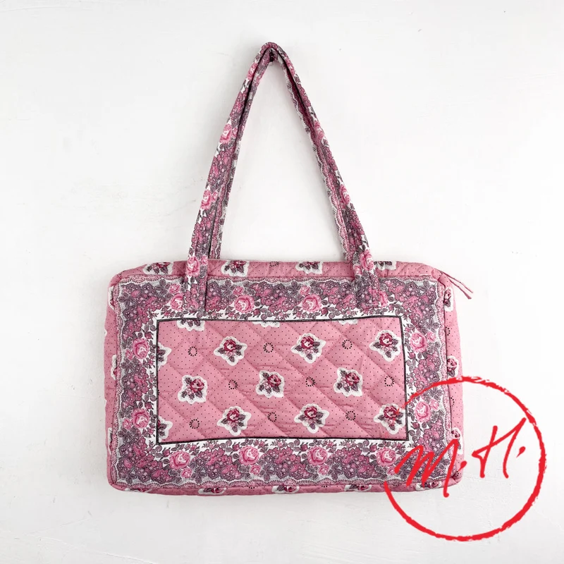 Sac à main matelassé Adiana rose Souleiado
