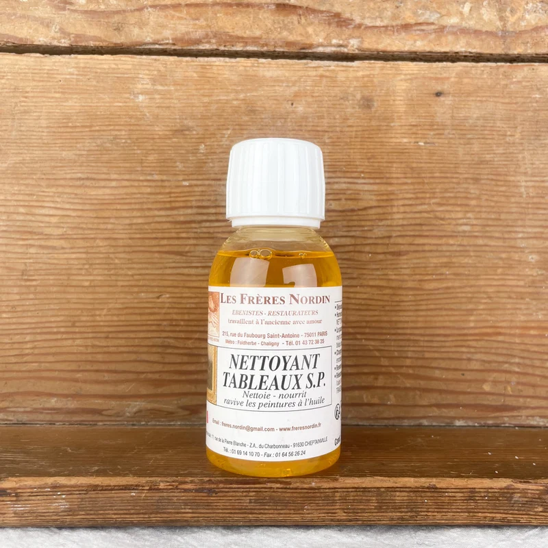 Nettoyant pour tableaux et peintures à l'huile