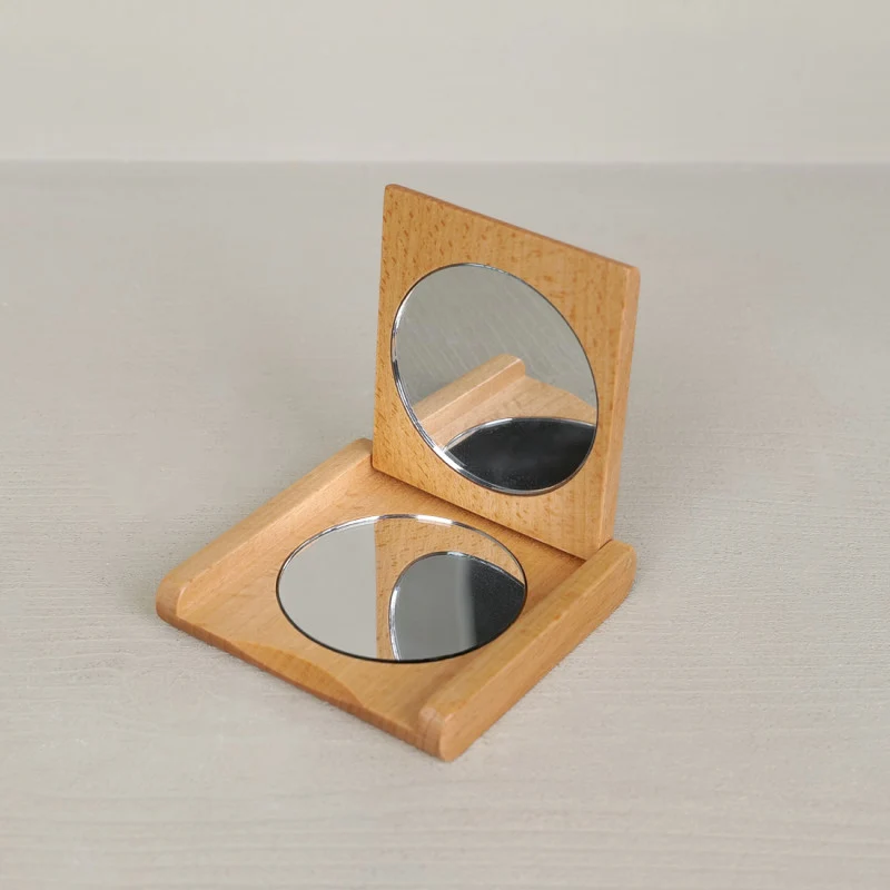 Miroir pliant de poche