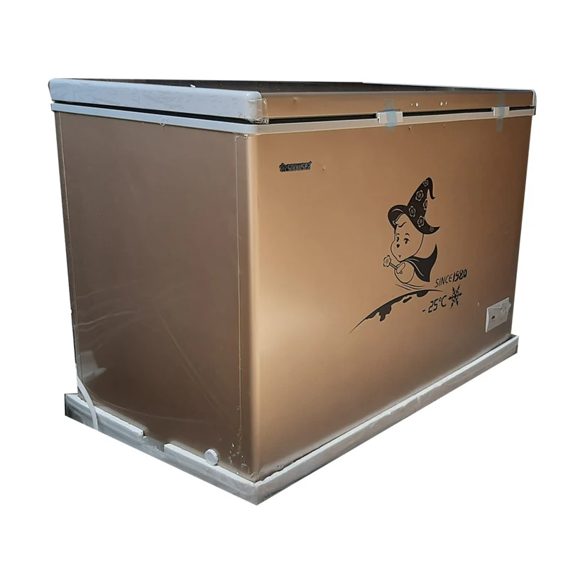 SNOWSEA BD-700 500 Liters Double Door Chest Deep Freezer + Glass Doors with 1 Year Warranty - Brand New