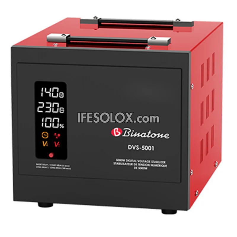 Binatone DVS-5001 5000Watts Digital Voltage Stabilizer with USB Charging Port - Brand New