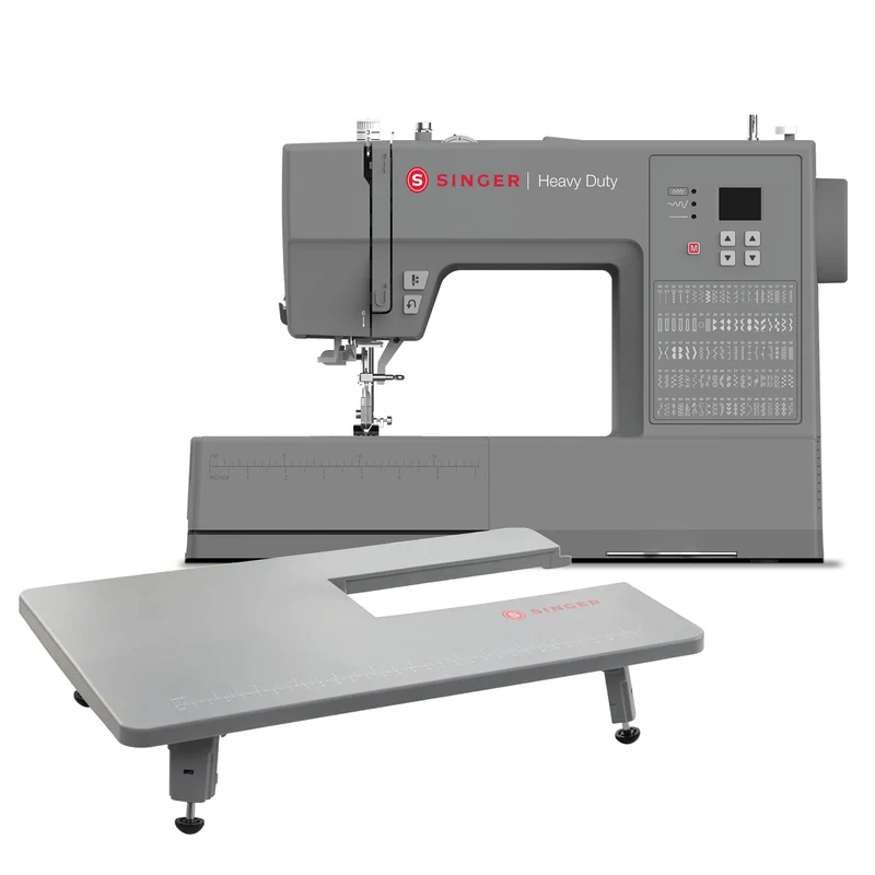 SINGER® Heavy Duty 6600C Computerized Sewing Machine & Extension Table Bundle