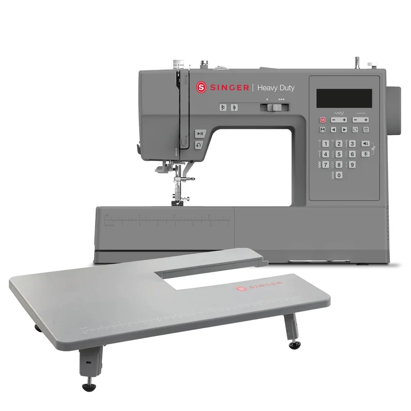 SINGER® Heavy Duty 6700C Computerized Sewing Machine & Extension Table Bundle