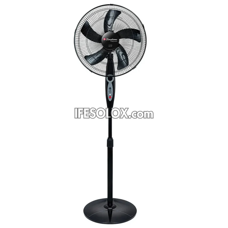 Binatone 16" Standing Fan with 3 Speed buttons, 5 Fin High-Efficiency Fan Blades (VS-1657) - Brand New