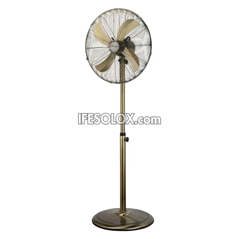 Binatone 18" Elite Standing Fan with 3 Speed buttons, 4 High-Efficiency Fan Blades (ES-1800) - Brand New