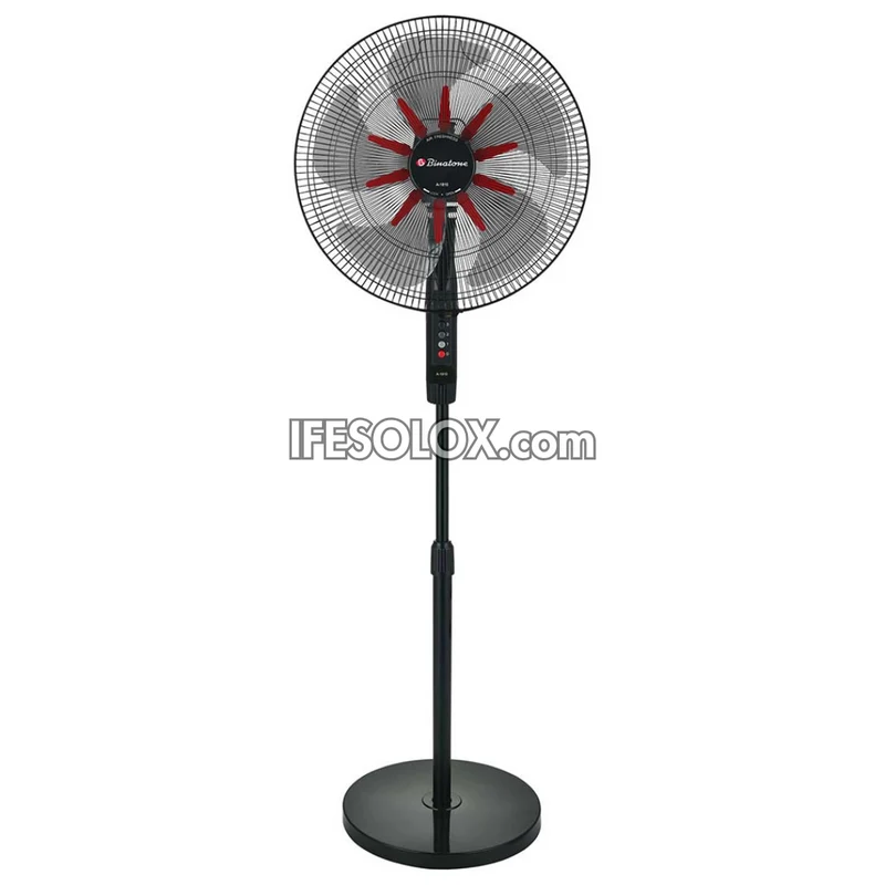 Binatone 18" Standing Fan with 3 Speed buttons, 5 Fin High-Efficiency Fan Blades (A-1810) - Brand New