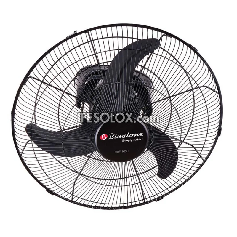 Binatone 16" Ceiling Orbit Fan with 360° Rotation, Speed Control, 3 High-Efficiency Blades (OBF-1650) - Brand New