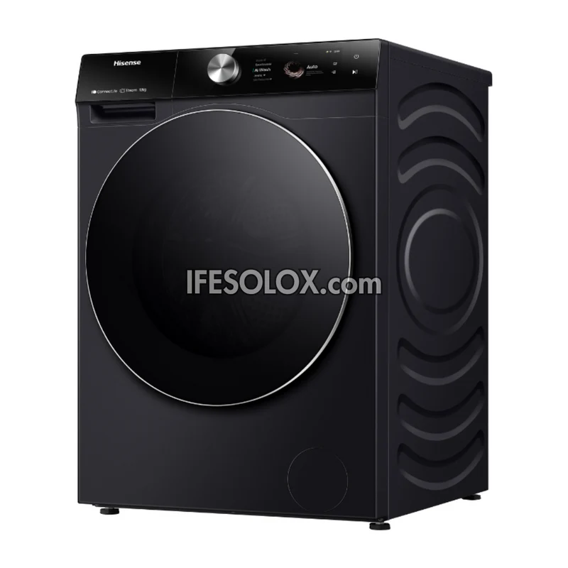 Hisense Series-7 12kg Smart Front Load Automatic Washing Machine with Super Energy Efficiency - Brand New