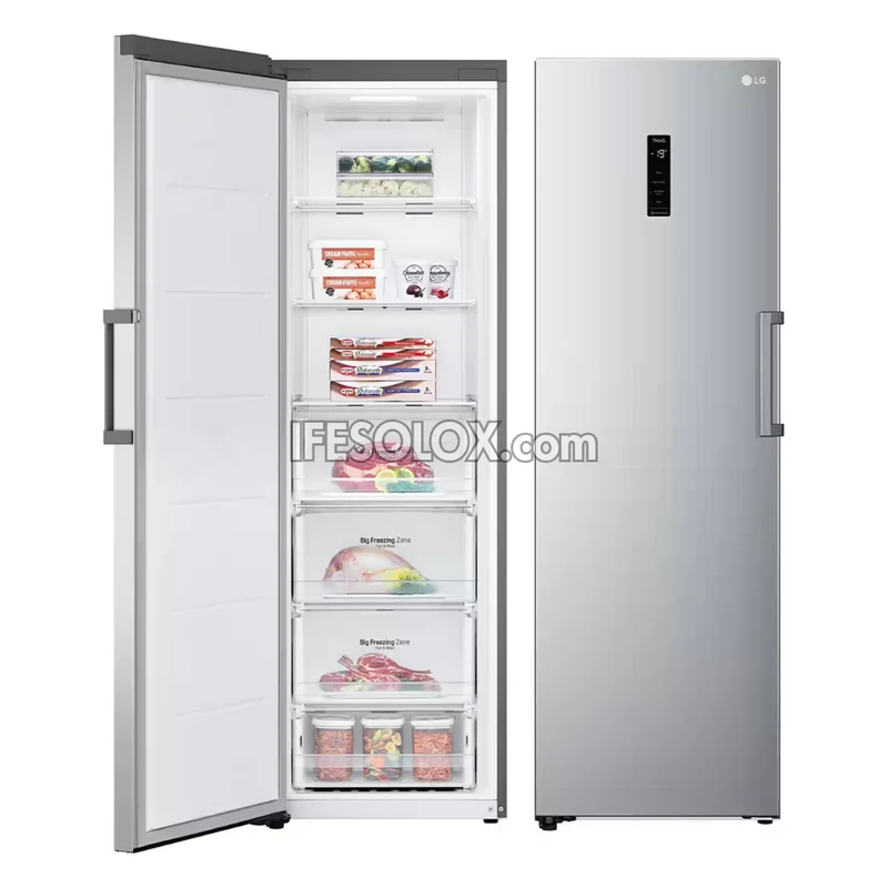 LG GC-B414ELFM 324L Smart Inverter Upright Freezer with Linear Cooling - Brand New