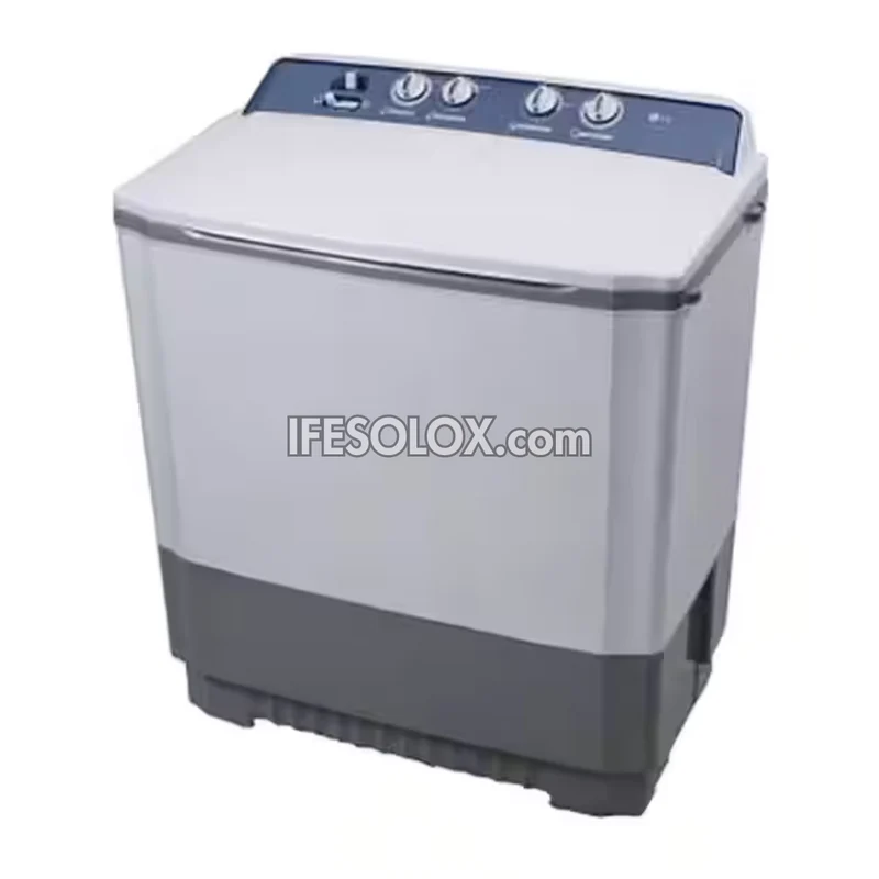 LG P1401RWPL 12kg RollerJet Twin Tub Top Load Washing Machine - Brand New