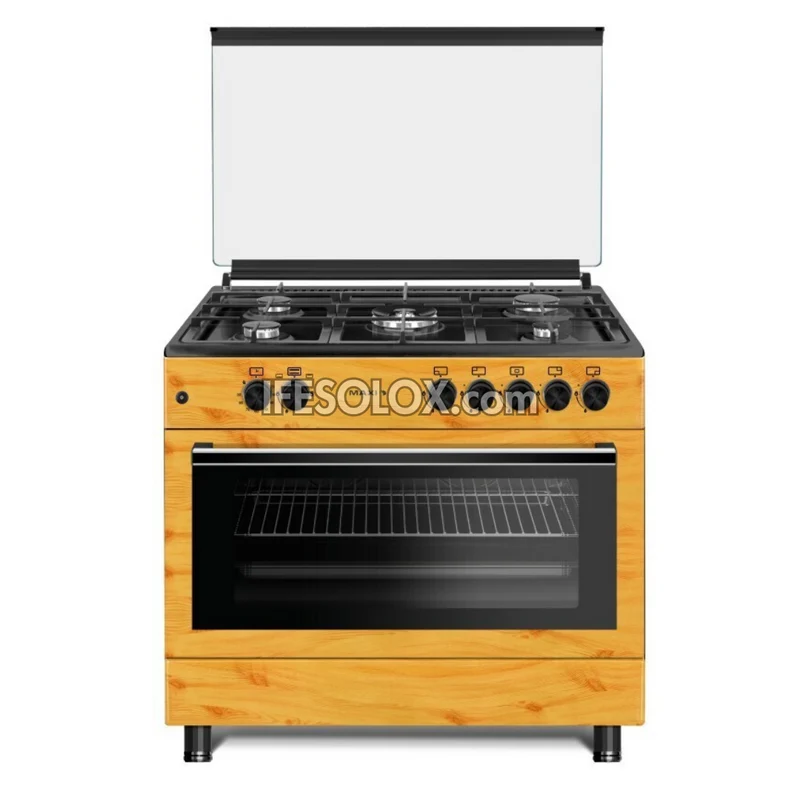 MAXI 60x90 Oven Gas Cooker with 5 Gas Burners (Italian Design) - Brand New