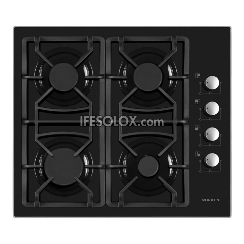 MAXI T-840 60x60 Built-in Table Cooktop Gas Cooker with 4 Gas Burners - Brand New