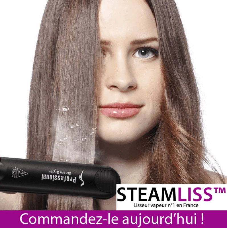 Fer à Lisser Professionnel à Vapeur