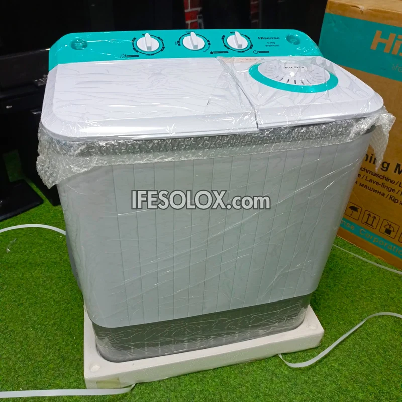 Hisense WM-WSPA503 5kg Twin Tub Semi-automatic Top Load Washing Machine + Spin Dryer - Brand New