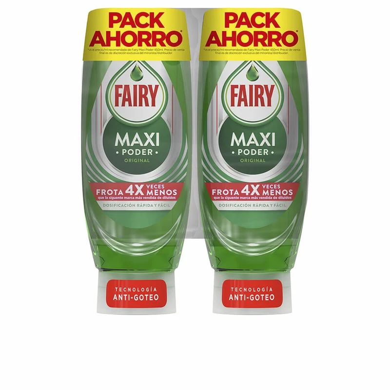 Liquid Dishwasher Fairy MAXI PODER 450 ml 2 Units