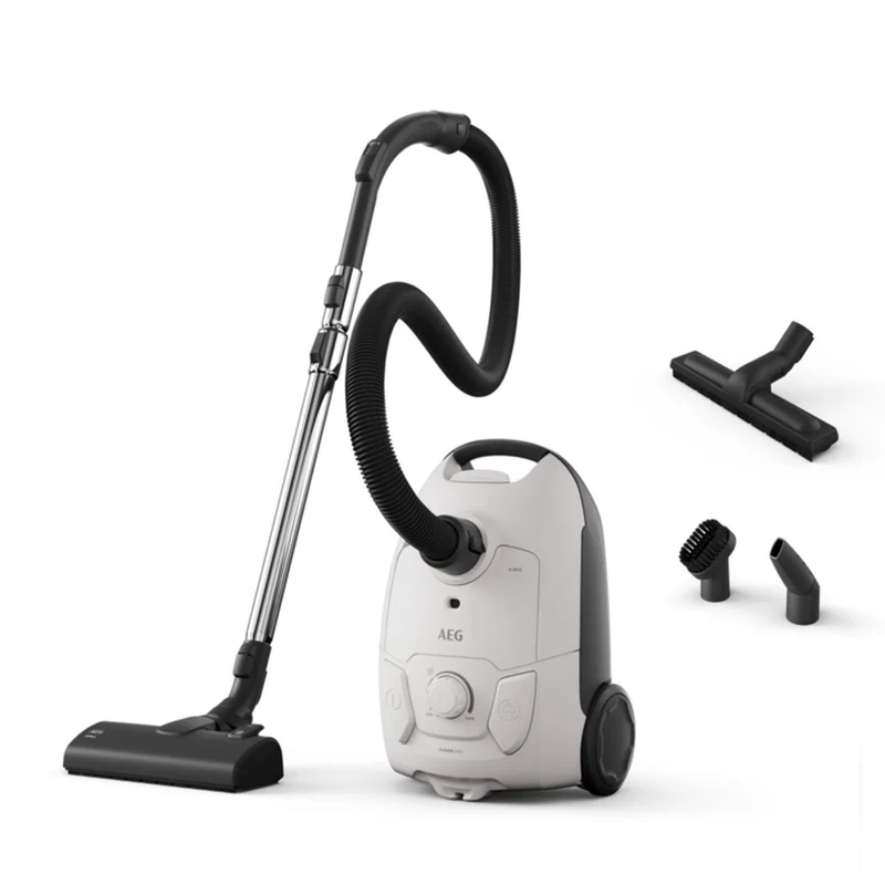 Bagged Vacuum Cleaner AEG AB51C2SW White Black 750 W
