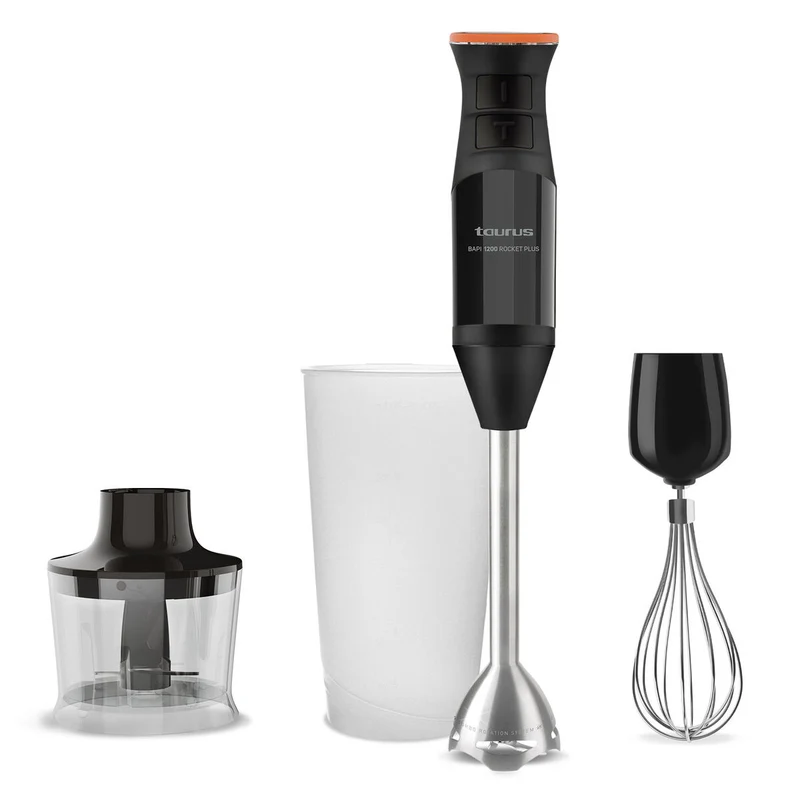 Hand-held Blender Taurus BAPI 1200 ROCKP Black 1200 W