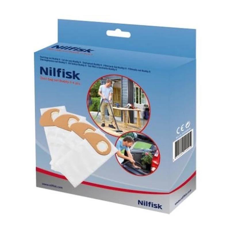 Replacement Bag for Vacuum Cleaner Nilfisk BUDDY II 4UD