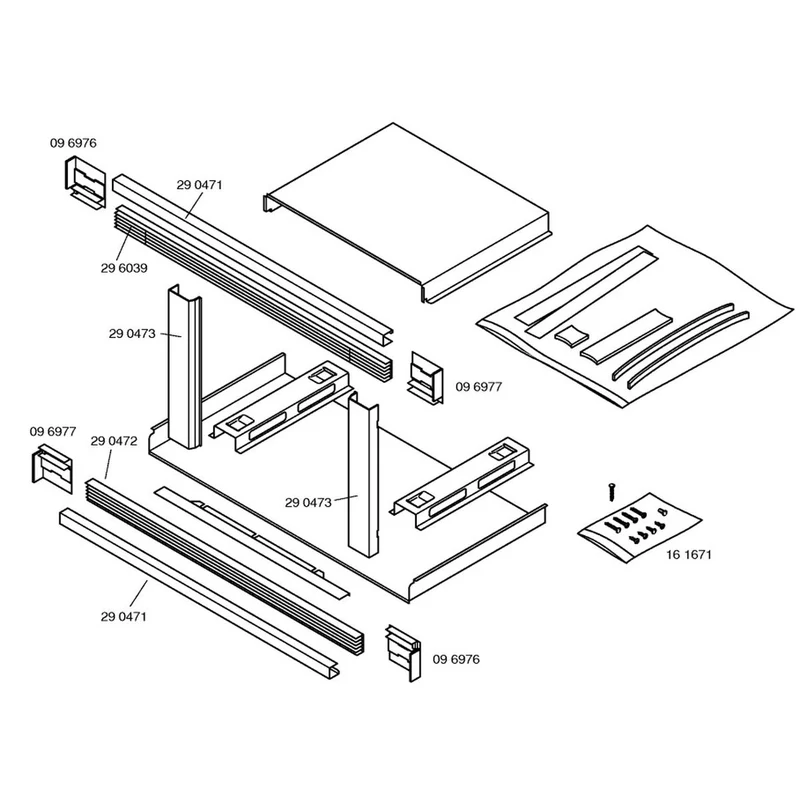 Moulded frame Balay 3AW2006 I
