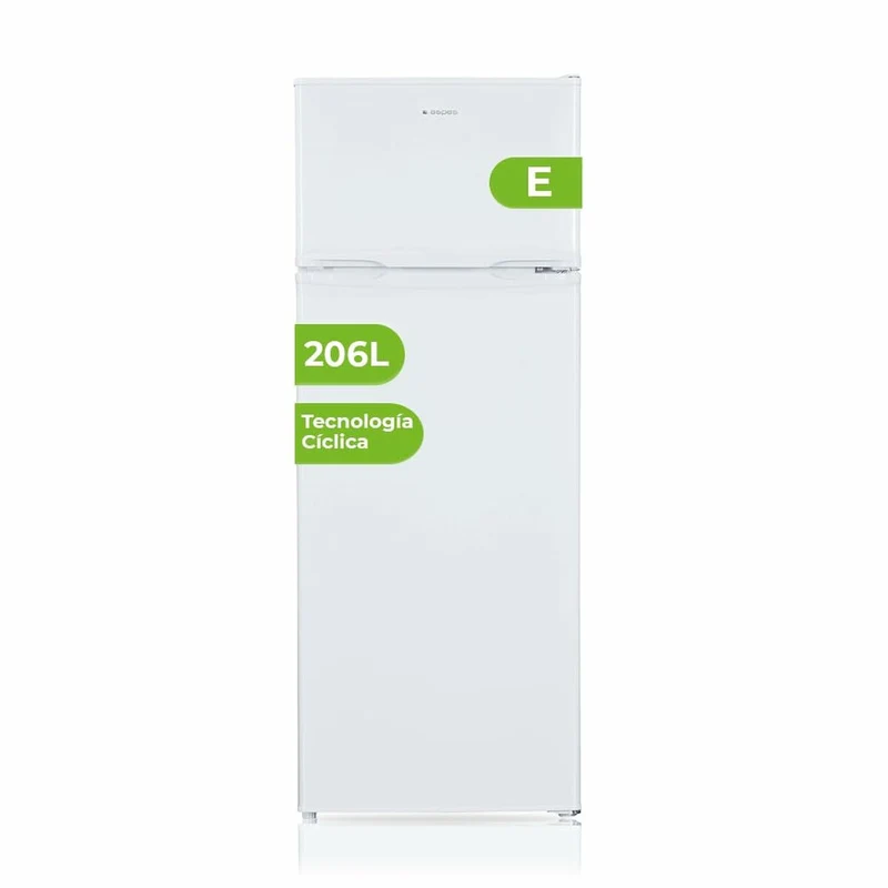 Combined Refrigerator Aspes AF145503E 143 206 L White