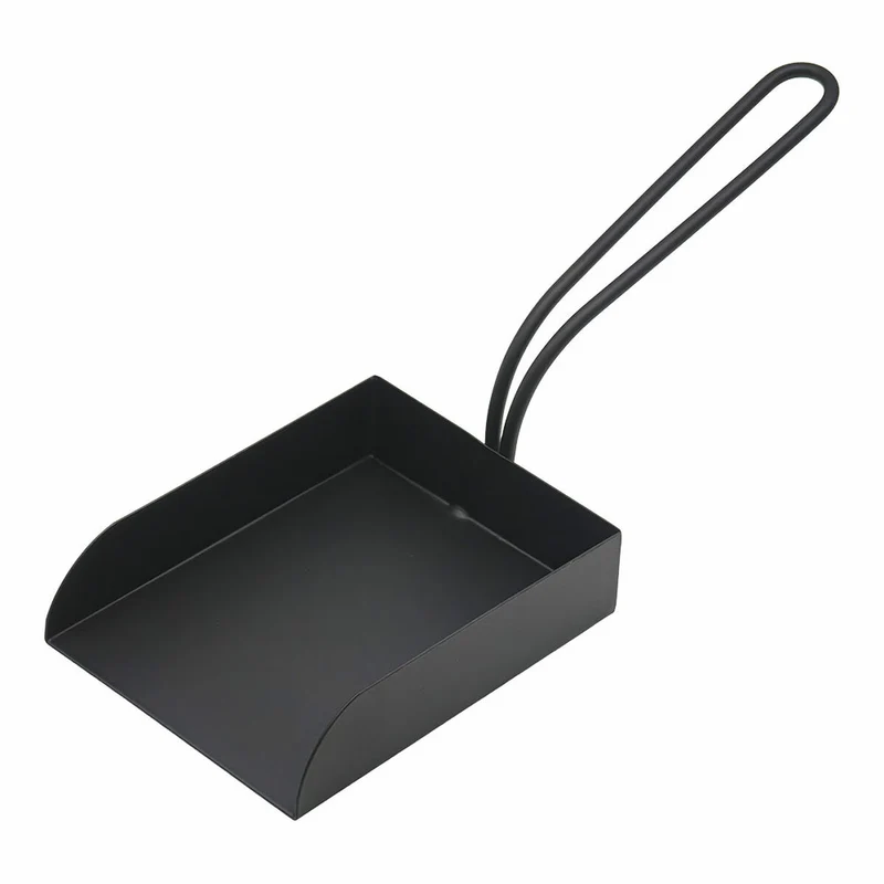 Ash Collector EDM 85744 Black Metal 10 x 3 x 28 cm