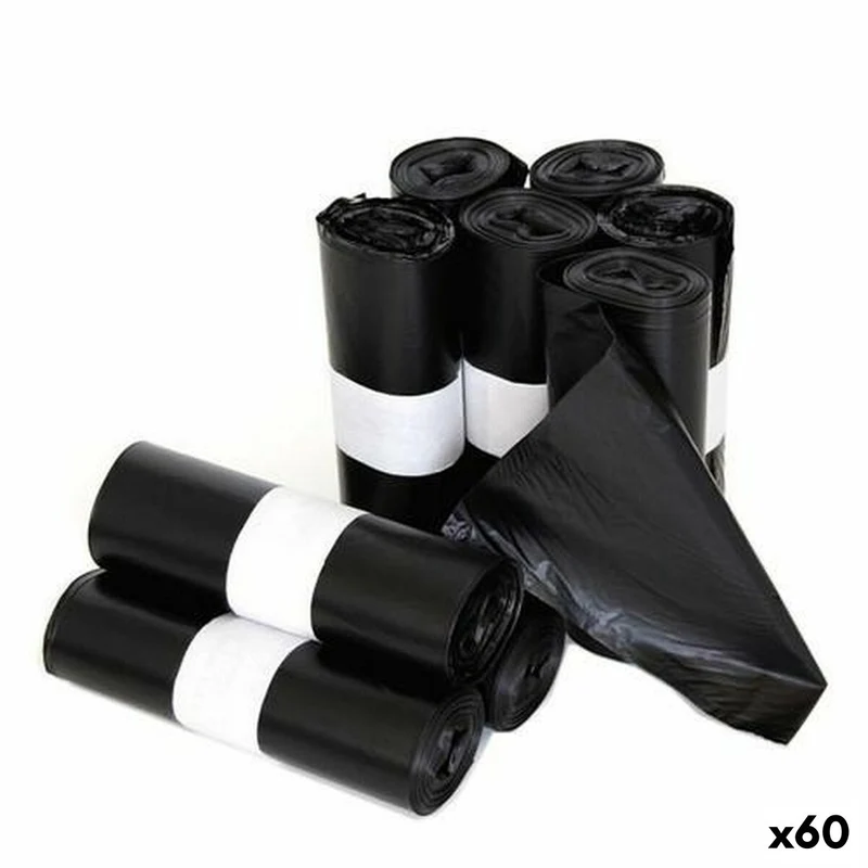 Rubbish Bags 25 L (60 Units)