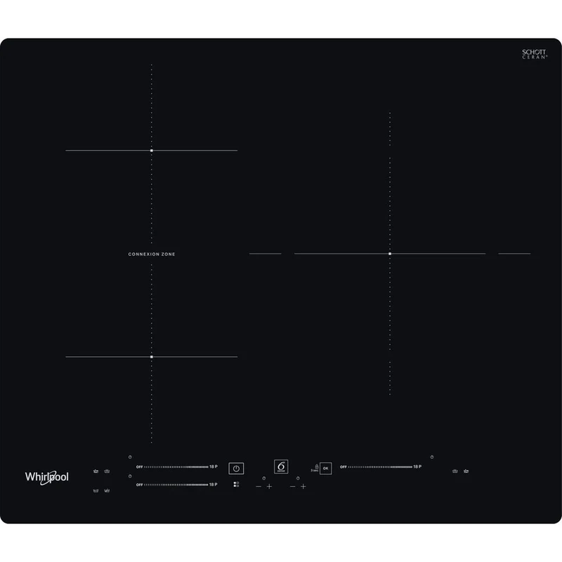 Induction Hot Plate Whirlpool Corporation WB S5560 NE 7200 W 60 cm 59 cm