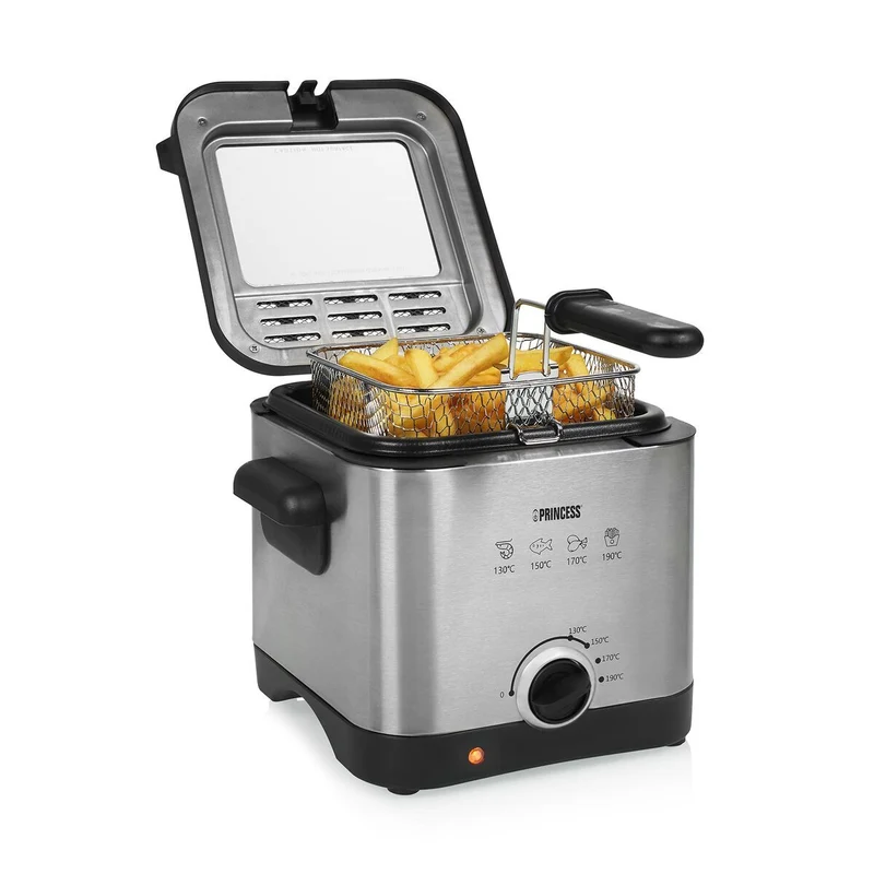 Deep-fat Fryer Princess 01.182612.01.001MINIFREIDORA Steel 1000 W 1,5 L