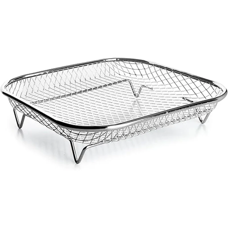 Air Fryer Basket Ibili 698000 Stainless steel