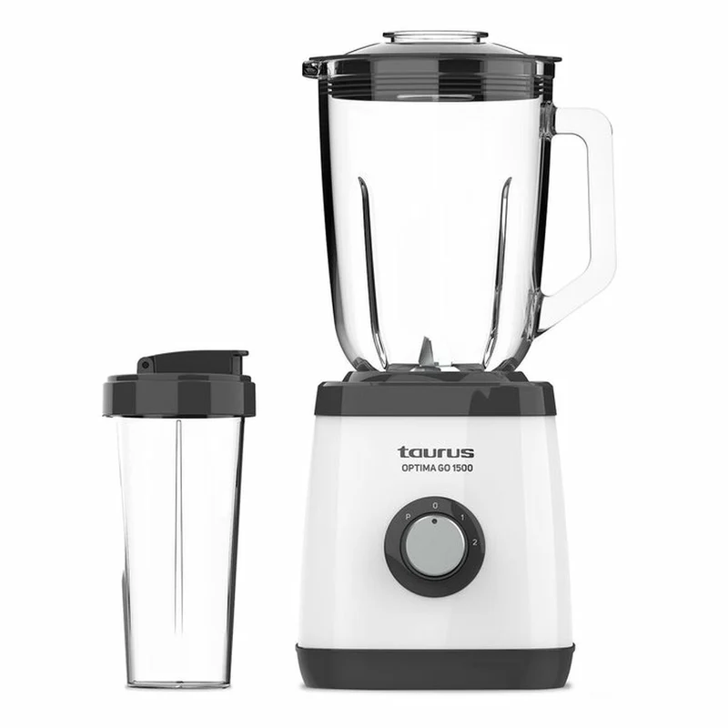 Cup Blender Taurus OPTIMA GO 1500 Grey 1,5 L